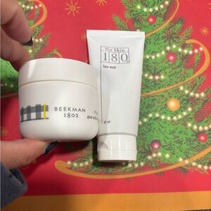 Beekman 1802 Goat Milk Cream and Nu Skin Face Wash Set